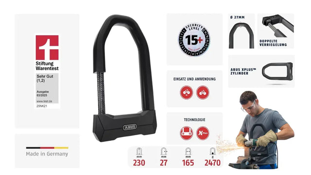 Najsigurnija brava za bicikl: ABUS Granit Super Extreme 2500 pod povećalom