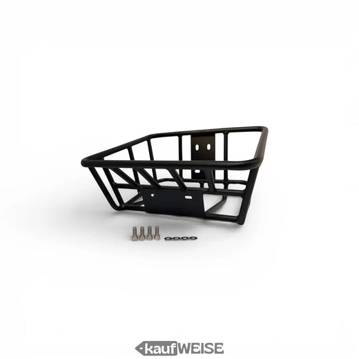 E-Scooter & Bicikl Metalni Koš (35x30x20 cm) | Mat Crni | S uklj. setom za montažu | Robusna prednja & stražnja košara