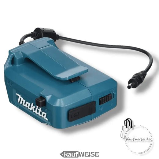 Makita USB adapter LXT (14,4 V/18 V) – baterija kao power bank | 2x 2,1 A priključak za punjenje | ADP05