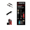 Monster Pack HDMI 8K - 4K 120Hz 48GBPS 1.8m + SCREENCLEAN 60ML + Power 4 utičnice