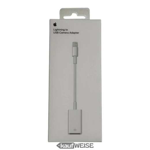 Originalni adapter Apple Lightning za USB kameru (MD821ZM/A) | Uvoz fotografija i videa | Spojite USB uređaje na iPhone i iPad