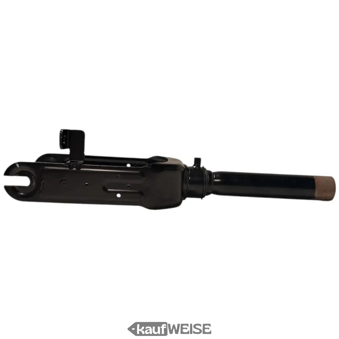 Schwarze Original Ninebot Max G30 Vorderradgabel mit Lenkarm und Halterungen
