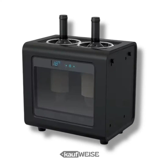 Električni hladnjak za vino za 2 boce - LED & Touch | Raspon temperature 7-18°C
